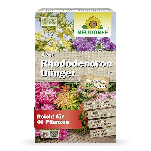 Neudorff Azet RhododendronDünger – Bio Rhododendrondünger mit Mykorrhiza...