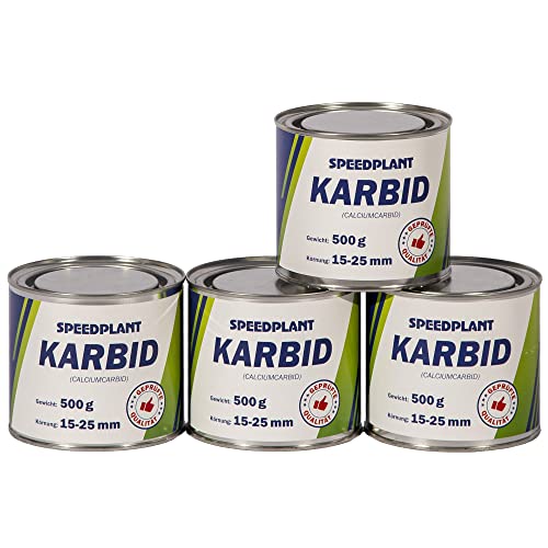 SPEEDPLANT Karbid 2kg (4X 500g) - Carbid Kabit Kabitt karbitt Karbit Karbid...
