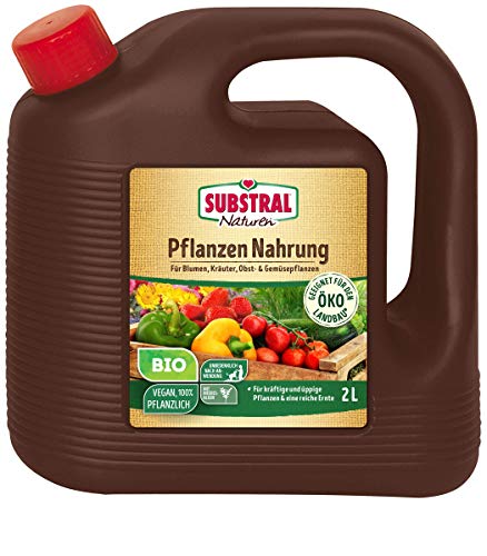 Substral Naturen Bio Pflanzen-Nahrung, pflanzlicher, veganer Flüssigdünger...