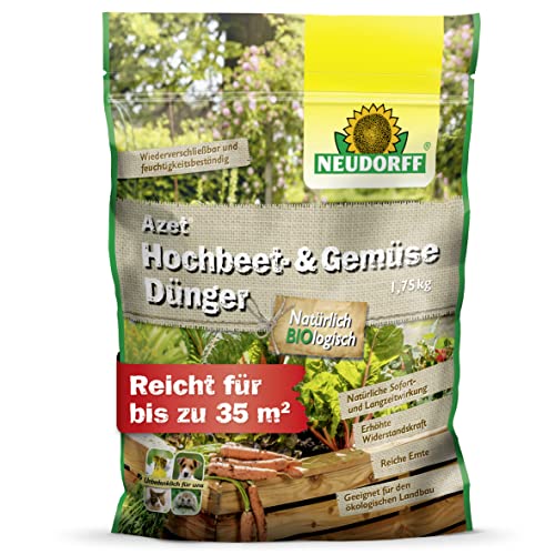 Neudorff Azet Hochbeet- & GemüseDünger organischer Dünger für Gemüse und...