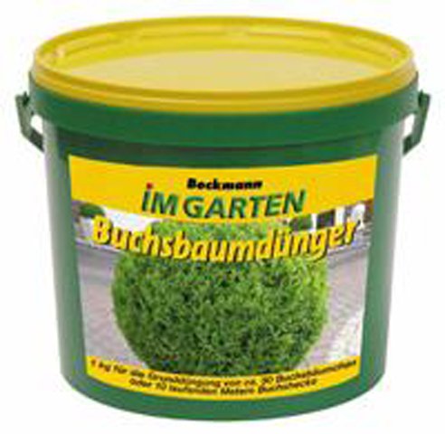 Buchsbaum Buxdünger Dünger Beckmann 1 kg