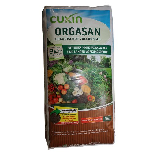 Cuxin organischer Volldünger Orgasan, 20 kg