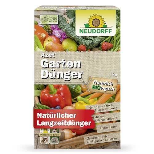 Neudorff Azet GartenDünger – Bio Gartendünger fördert die Blühkraft und...