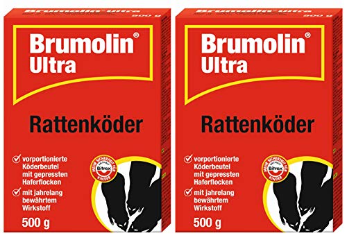 Brumolin Ultra Rattenköder 2 x 500g