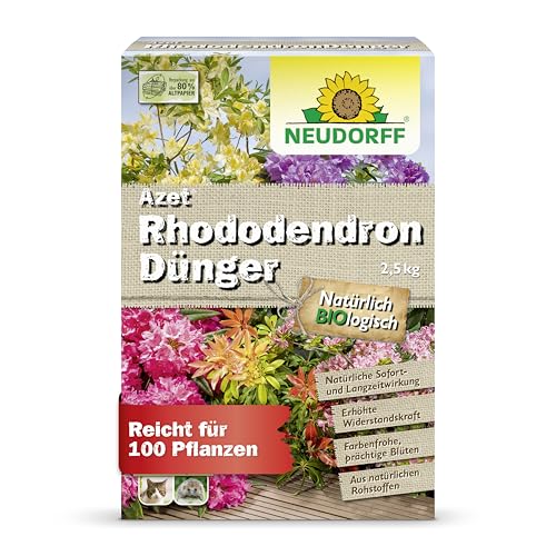 Neudorff Azet RhododendronDünger – Bio Rhododendrondünger mit Mykorrhiza...
