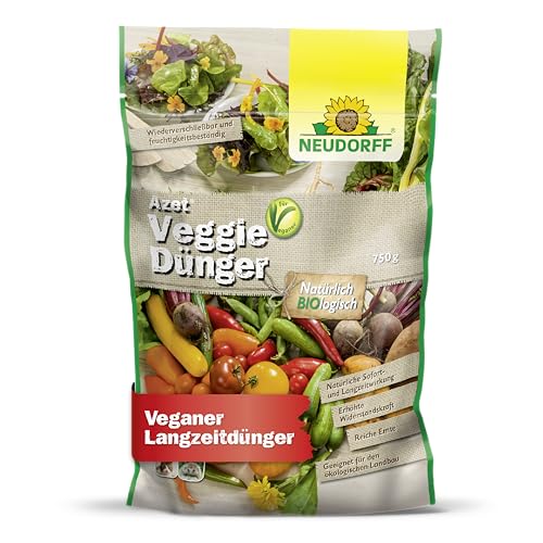 Neudorff Azet VeggieDünger – 100% pflanzlicher Universaldünger mit...