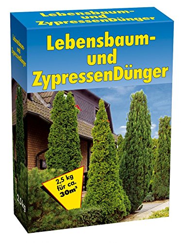 GP TONER Lebensbaum und Zypressendünger 10kg 4X 2,5 kg Magnesiumdünger...
