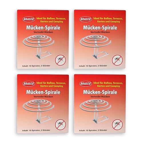 Anti-Mücken-Spiralen von Braeco Mückenspirale Insektenspirale Mückenspiralen...