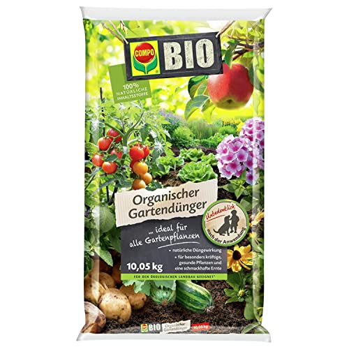 COMPO BIO Universal Gartendünger, Für alle Gartenpflanzen geeignet, 10,05 kg