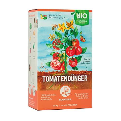 Plantura Bio-Tomatendünger, 3 Monate Langzeitwirkung, auch für Kartoffel,...