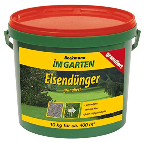 Eisendünger 10 kg granuliert Rasendünger Dünger Moosverdränger für ca. 400...