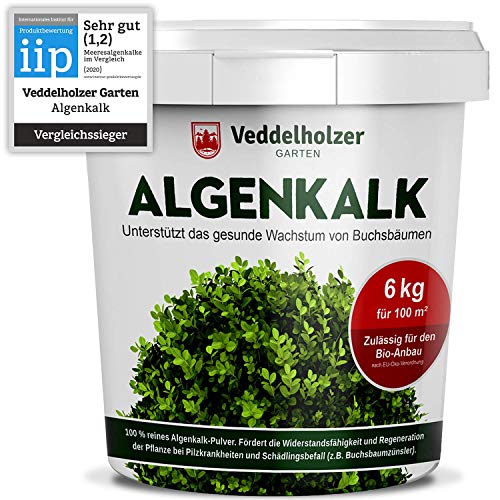 DER SIEGER 09/2020 Veddelholzer 6kg Bio Algenkalk 100% reines Pulver aus...