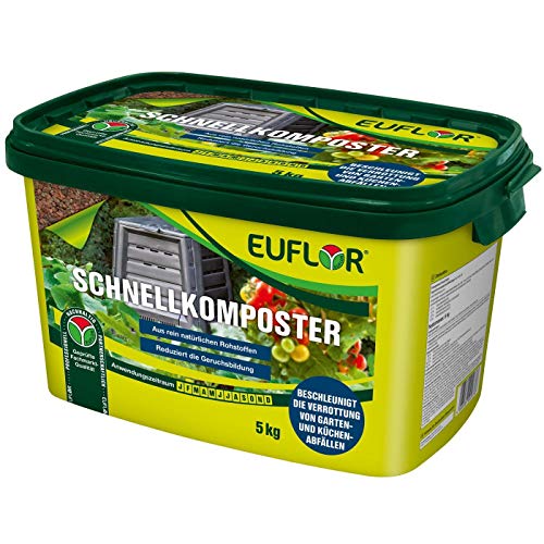 Euflor Schnellkomposter 5 kg•Beschleunigt die Verrottung organischer Abfälle...
