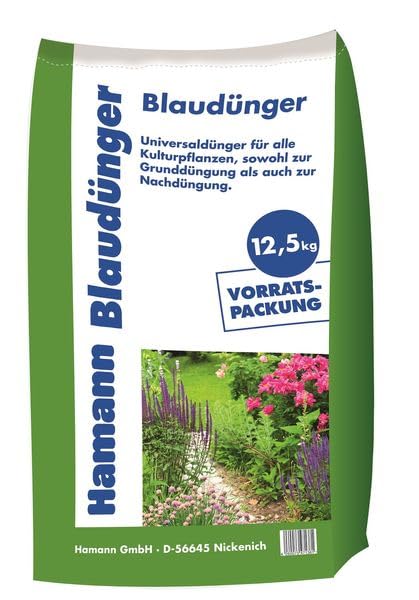 Hamann Blaudünger 12,5 kg Volldünger Universaldünger - gesunde Ernährung der...