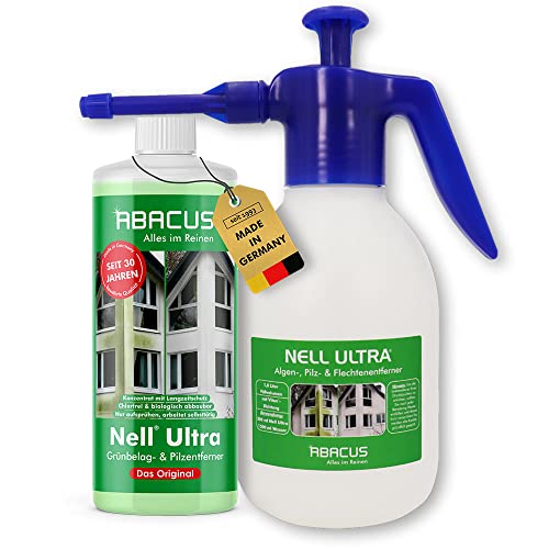 Nell Ultra Grünbelagentferner & Algenentferner Konzentrat Set, extrem stark!...