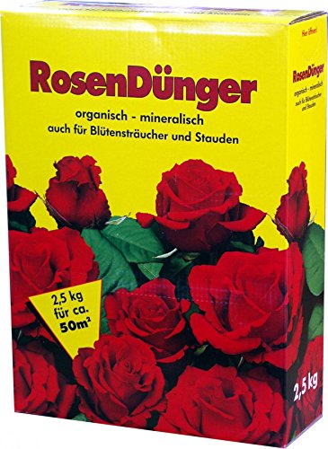 Rosendünger 4x 2,5 kg 10kg Rosen Dünger Staudendünger Stauden NPK-Dünger GPI