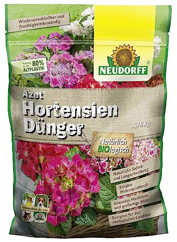 Neudorff Azet HortensienDünger 1,75 kg für farbintensive, prächtige Blüten...