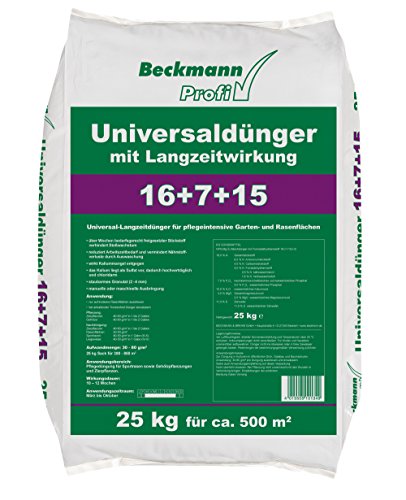 Beckmann Profi Universaldünger mit LZW 16+7+15, 25 kg