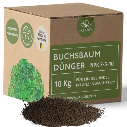 Buchsbaumdünger 10 Kg - Langzeitdünger organischer NPK Dünger für Buchsbaum...