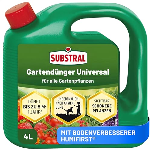 Substral Universal Flüssigdünger, 4L - Stärkt Pflanzenwachstum &...