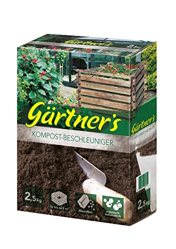 Gärtner's Kompost-Beschleuniger, Kompostierungshilfe, Kompoststarter zur...