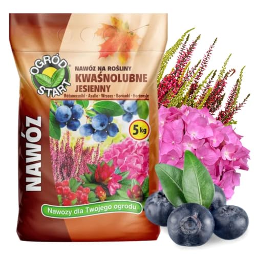 KALINOVA Dünger für Heidelbeeren 5kg - Blumendünger - Herbstdünger für...