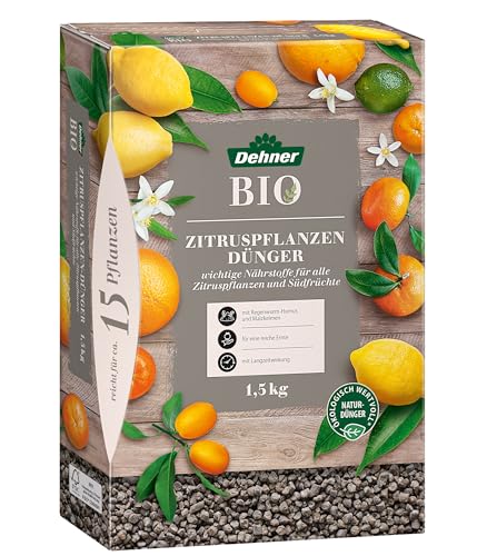 Dehner Bio Zitruspflanzendünger, hochwertiger Dünger für Zitruspflanzen,...