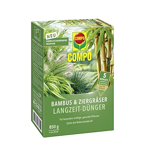 COMPO Bambus & Ziergräser Langzeit-Dünger, Umweltschonendere Rezeptur, 5...