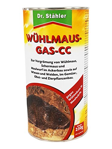 DR. STÄHLER Wühlmausgas, 250 g