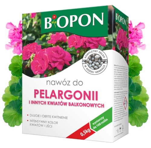 Geranien Dünger Für Pelargonien Und Blühpflanzen Hängende Stehende Pflanzen...