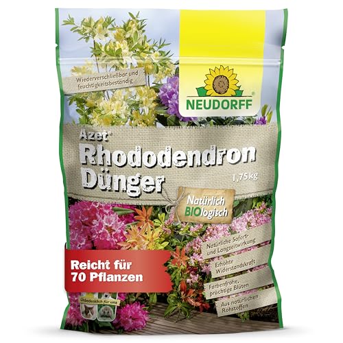 Neudorff Azet RhododendronDünger – Bio Rhododendrondünger mit Mykorrhiza...