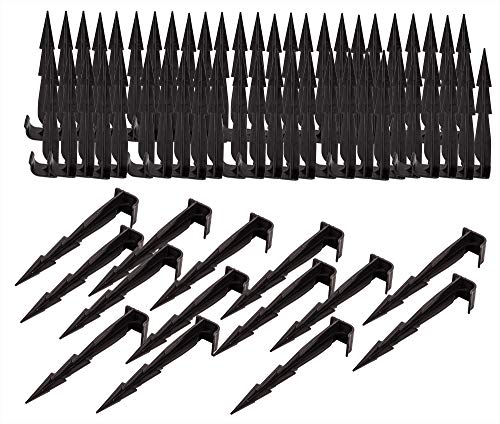 BigDean 100er Set Erdspieße für Bewässerung 16 cm - 2 Widerhaken für starken...