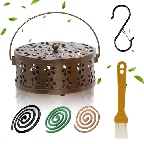 Mückenspirale Halter, Metall Aromatherapie Halter, Mückenspirale Citronella,...