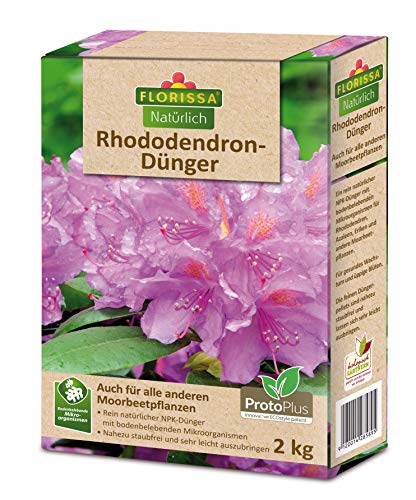 Florissa Natürlich 58589 BIO Rhododendron Dünger ProtoPlus schöne Blüten -...