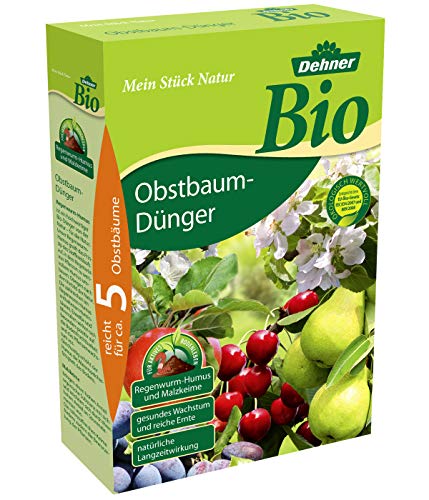 Dehner Bio Obstbaum-Dünger, 1.5 kg, für ca. 5 Obstbäume