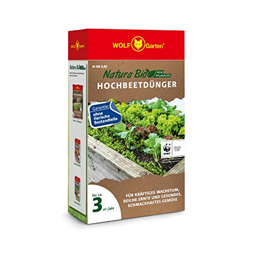 WOLF Garten - 'Natura Bio' Hochbeetdünger N-HB 0,85 für ca. 7 m²/Jahr;...