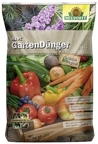 Neudorff Azet GartenDünger 10 kg mit natürliche Sofort- und Langzeitwirkung...