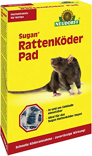 NEUDORFF - Sugan Ratten-Köder-Pad. Gebrauchsfertige Portionsköder mit...