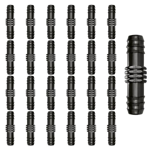 VooGenzek 25 Stücke 16mm Bewässerung Verbinder, Kunststoff...