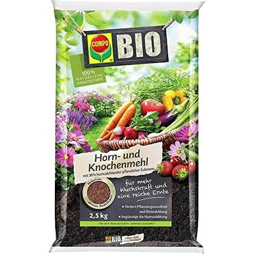 COMPO BIO Horn- und Knochenmehl, Hochwertiger Natur-Dünger, Auch ideal als...