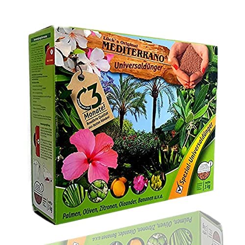 Freilandpalmendünger, Palmendünger, Hanfpalmendünger, 3 Kg