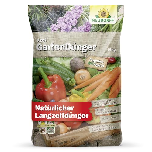 Neudorff Azet Gartendünger – Bio Universaldünger fördert die Blühkraft und...