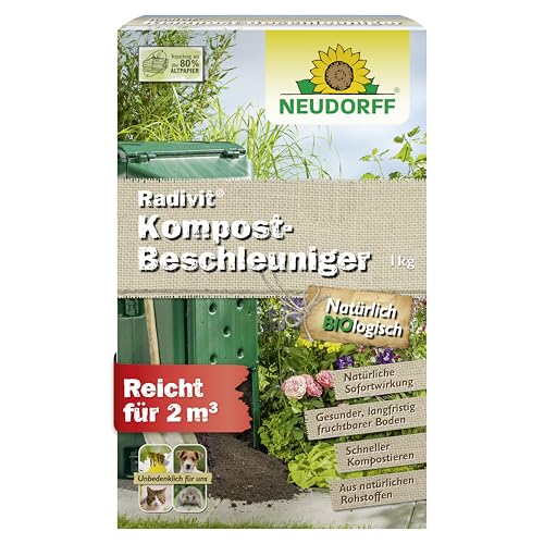 Neudorff Radivit Kompost-Beschleuniger – Bio Schnellkomposter zersetzt...