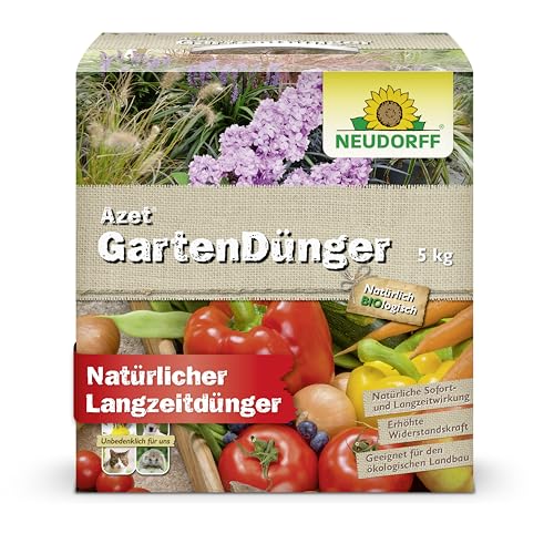 Neudorff Azet GartenDünger – Bio Gartendünger fördert die Blühkraft und...