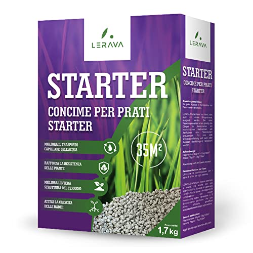 LERAVA STARTER Rasendünger Startdünger - Aktiviert Wurzelwachstum - ideal in...
