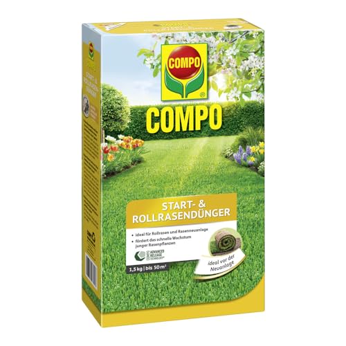 COMPO Start-Rasen Langzeit-Dünger 1,5 kg für 50 m²