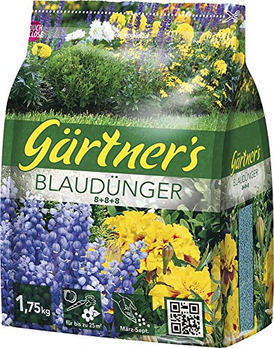 Gärtner´s Blaudünger NPK-Dünger 8+8+8, Universaldünger 1,75 kg