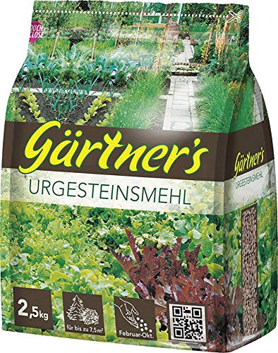 Gärtner´s Urgesteinsmehl Bodenhilfsstoff für den Obst-, Gemüse-,...