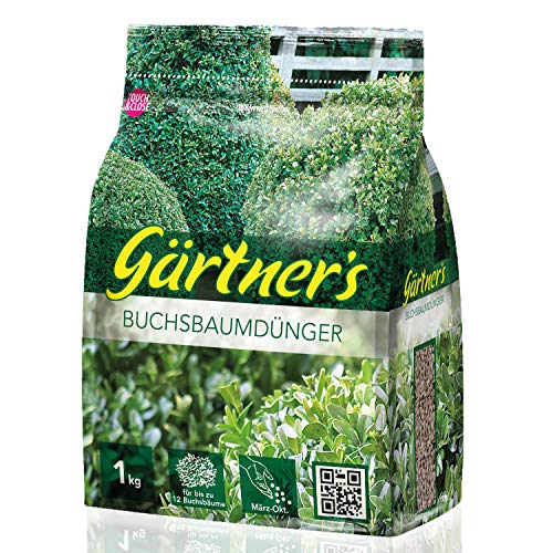 Gärtner’s Buchsbaum Dünger 1 kg I Buchsbaumdünger Kübelpflanzen und...
