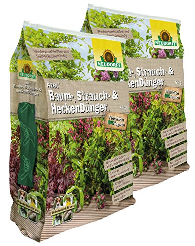 Neudorff Azet Baum-, Strauch- und HeckenDünger 10 kg Vorteilspackung (2× 5 kg)
